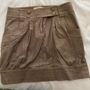 To the Max brown mini skirt size 4